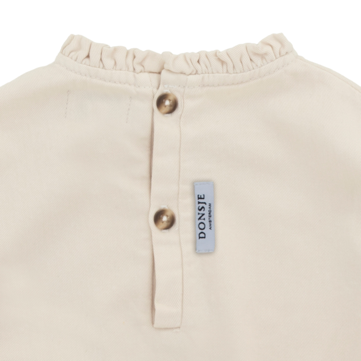 KIDS Donsje Ibella Romper - Warm White - Image 3 of 5