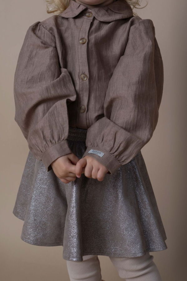 Kids Donsje Ister Blouse - Grey Violet