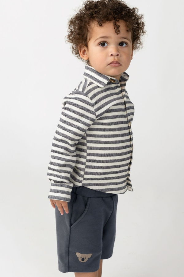 KIDS Donsje Ithri Shorts Koala Shorts - Blue Marine