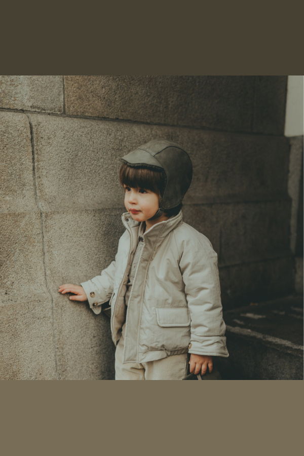 KIDS Donsje James Hat - Stone Nubuck