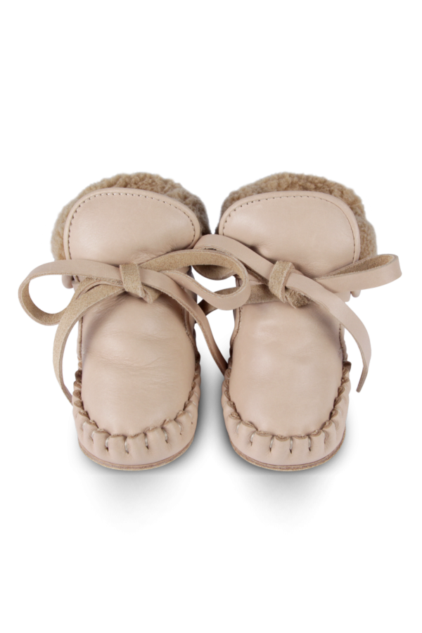 Kids Donsje Jaya Booties - Light Rust Leather