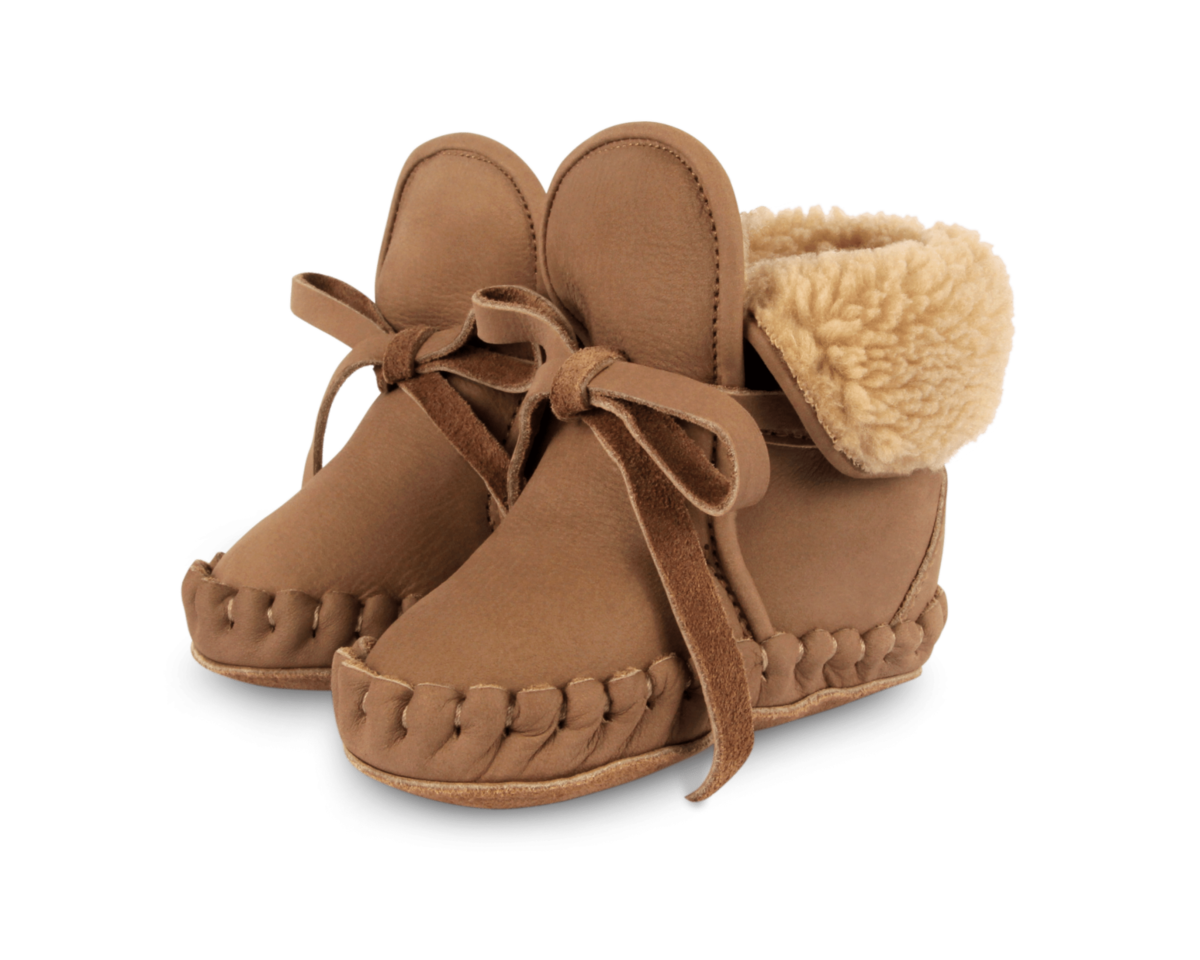 KIDS Donsje Jaya Booties - Truffle Nubuck - Image 1 of 6