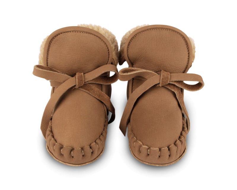 KIDS Donsje Jaya Booties - Truffle Nubuck