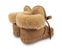 KIDS Donsje Jaya Booties - Truffle Nubuck - Thumbnail 4
