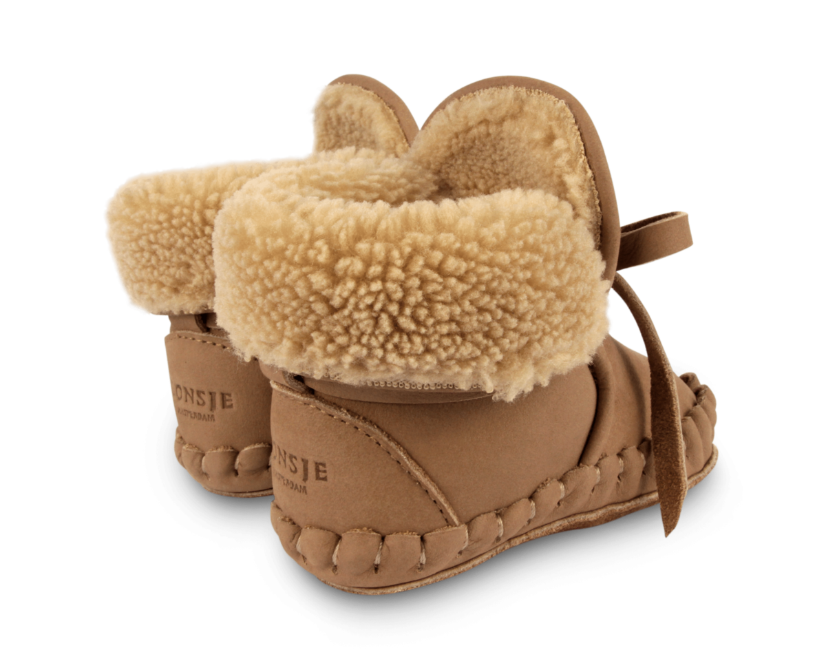 KIDS Donsje Jaya Booties - Truffle Nubuck - Image 4 of 6