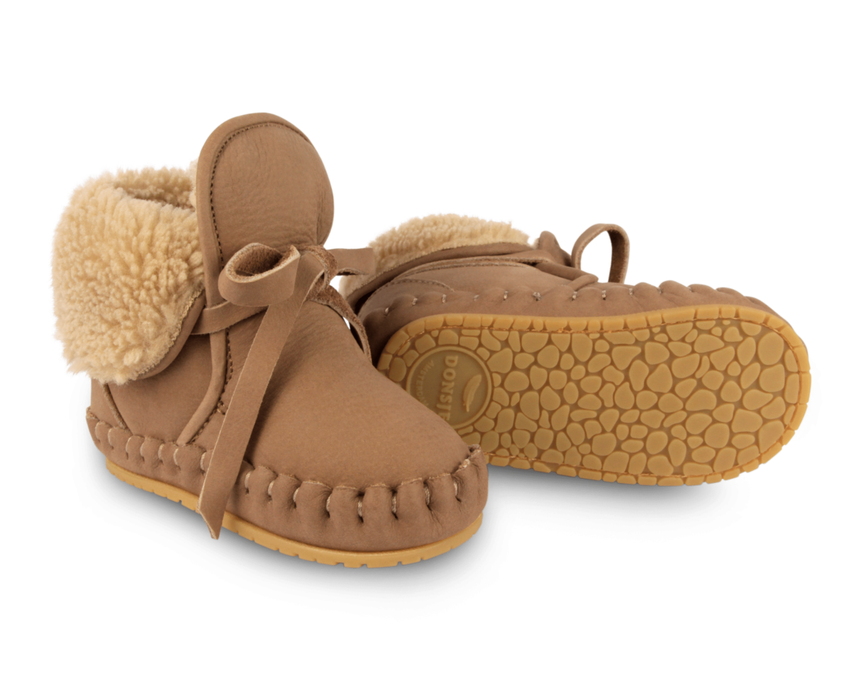KIDS Donsje Jaya Booties - Truffle Nubuck - Image 6 of 6