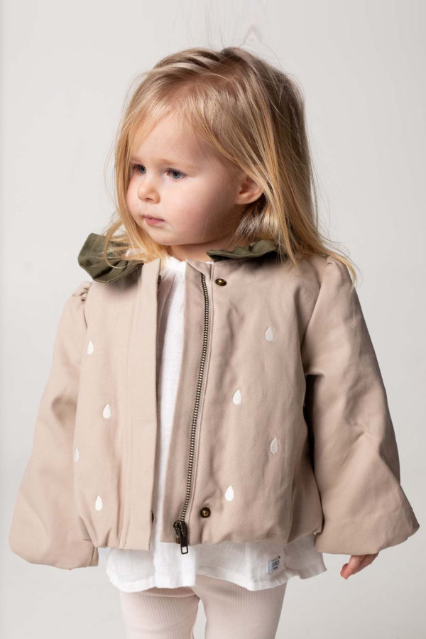 KIDS Donsje Julie Jacket Strawberry - Lavender Brown