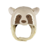 KIDS Donsje Kapi Special Raccoon Hat - Ivory - Thumbnail 1