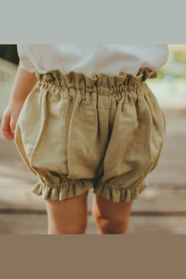 KIDS Donsje Klea Bloomers - Khaki Green