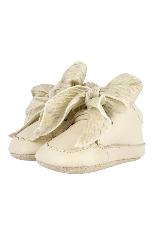 KIDS Donsje Lahna Sneakers - Cream Leather