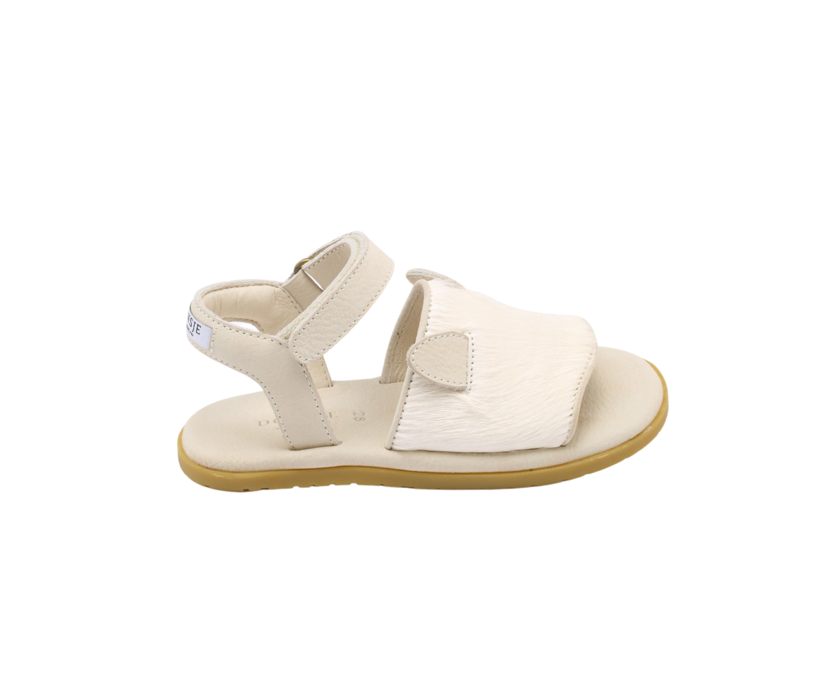 KIDS Donsje Lara Cat Sandals - Cream Cow Hair - Image 4 of 6