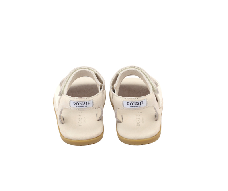 KIDS Donsje Lara Cat Sandals - Cream Cow Hair