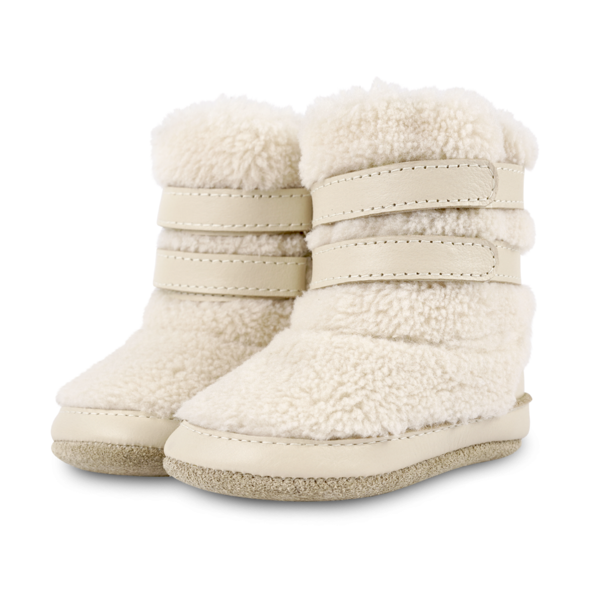KIDS Donsje Larisso Booties - Cream Leather - Image 3 of 6