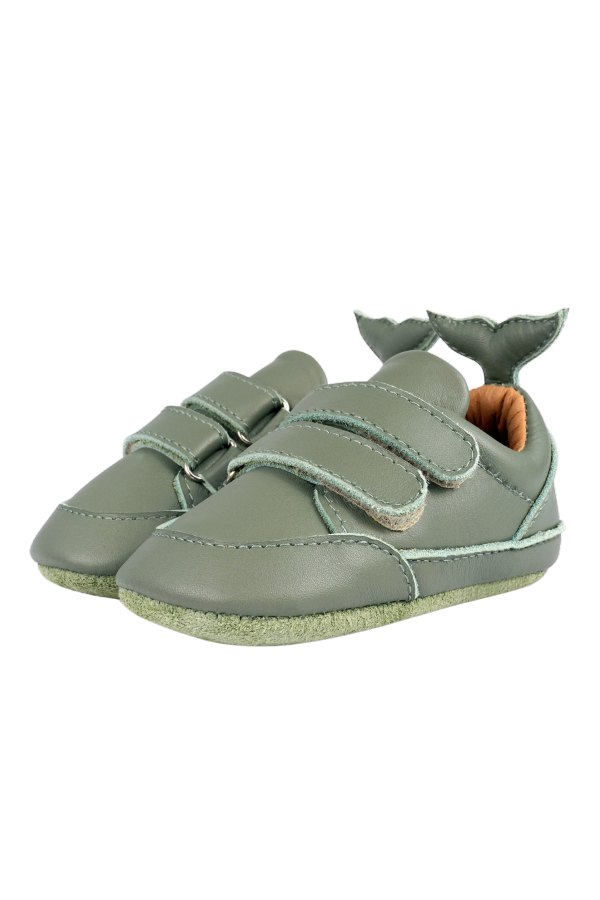 KIDS Donsje Levin Sneakers - Green Bay Leather