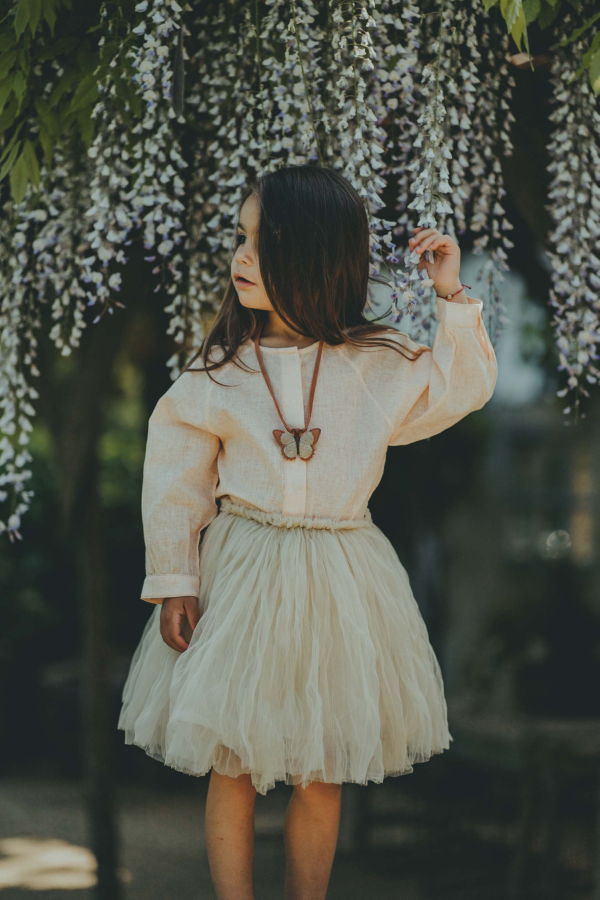 Donsje Lily Blouse - Cloudy Rose Melange