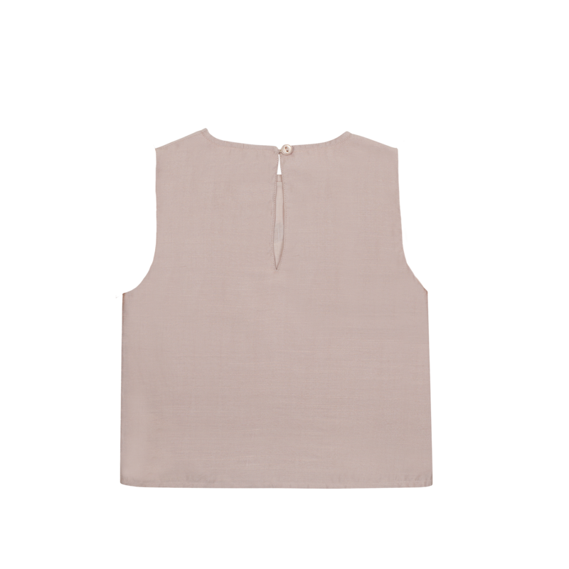 KIDS Donsje Linzie Top Vlinder Top - Rose Mocha