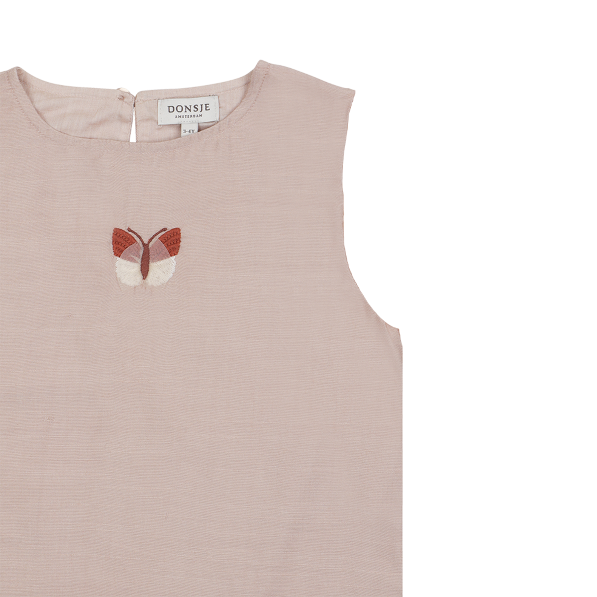 KIDS Donsje Linzie Top Vlinder Top - Rose Mocha - Image 5 of 5