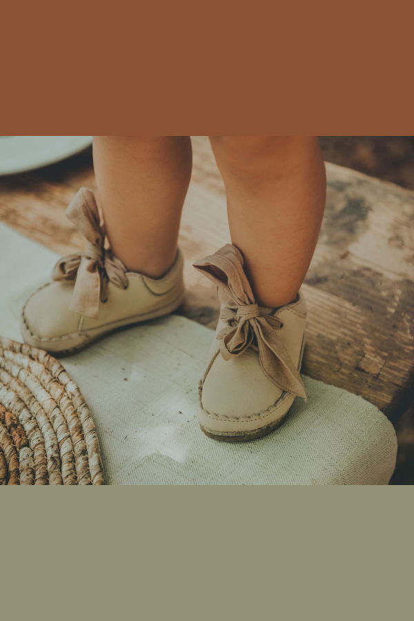 KIDS Donsje Lonny Sneakers - Powder Nubuck