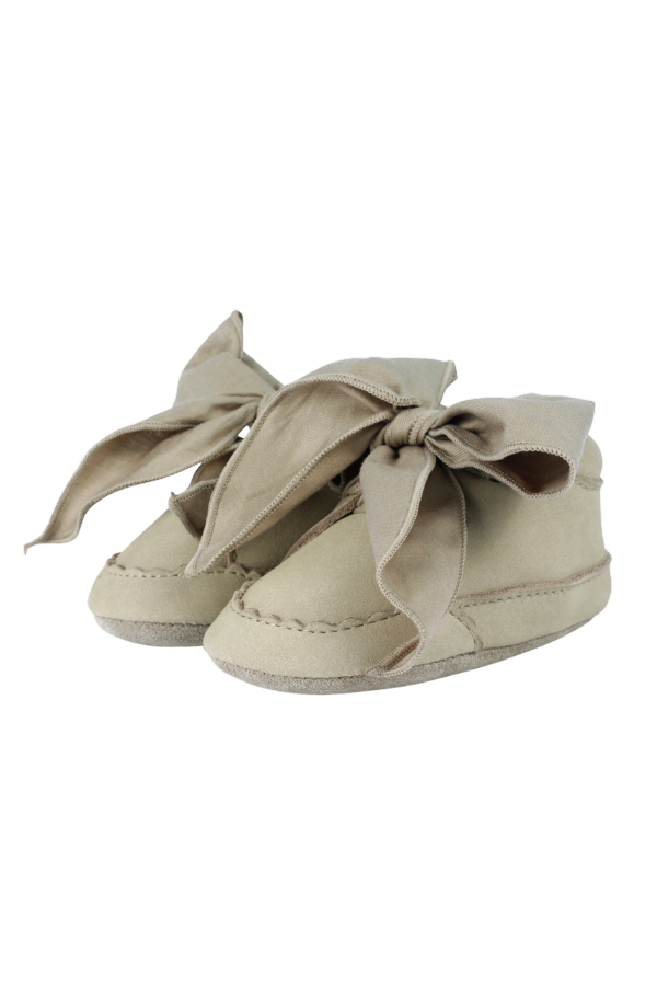 KIDS Donsje Lonny Sneakers - Taupe Nubuck