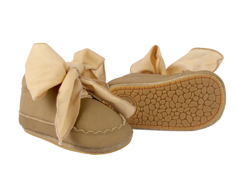 Kids Donsje Lonny Sneakers - Truffle Nubuck