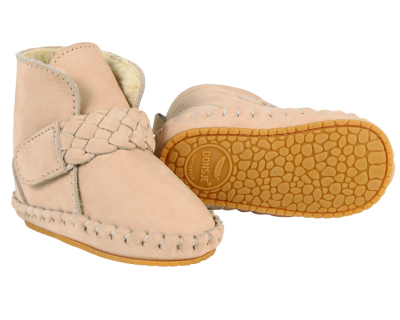 KIDS Donsje Mace Booties - Powder Nubuck