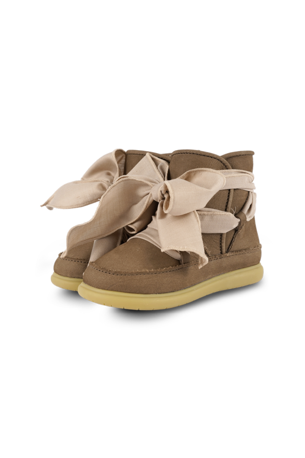 KIDS Donsje Maudi Shoes - Hazelnut Nubuck