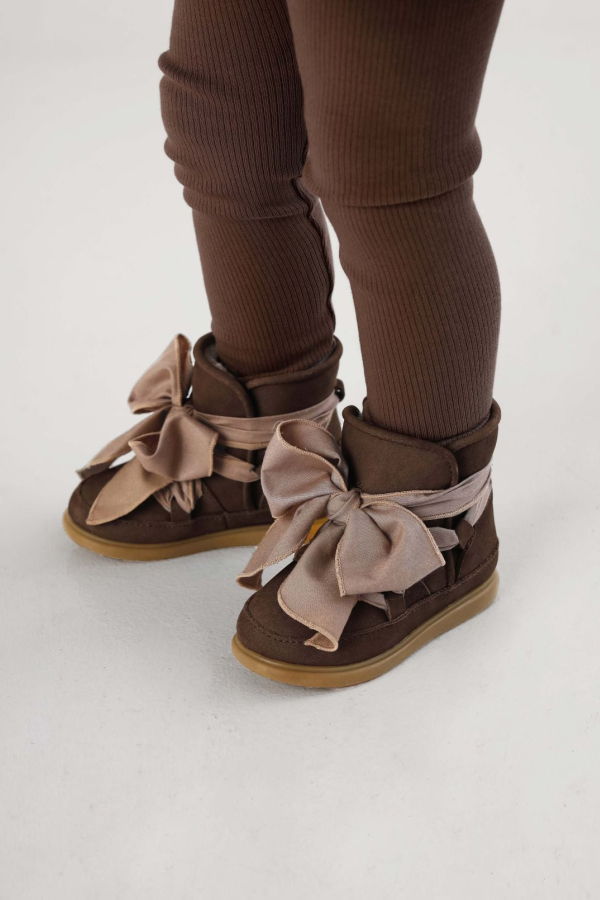 KIDS Donsje Maudi Shoes - Hazelnut Nubuck