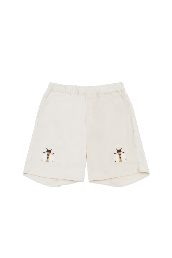 KIDS Donsje Mees Swim Shorts Bee - Cream