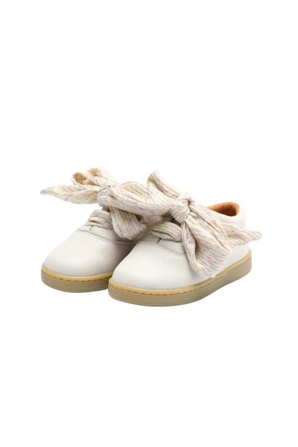 KIDS Donsje Meilly Sneakers - Cream Leather