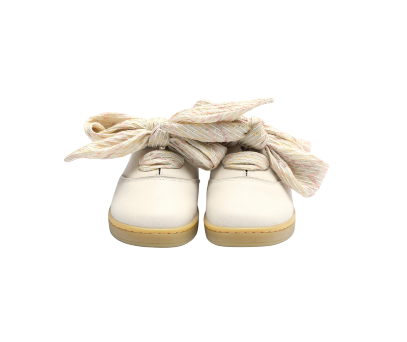 KIDS Donsje Meilly Sneakers - Cream Leather