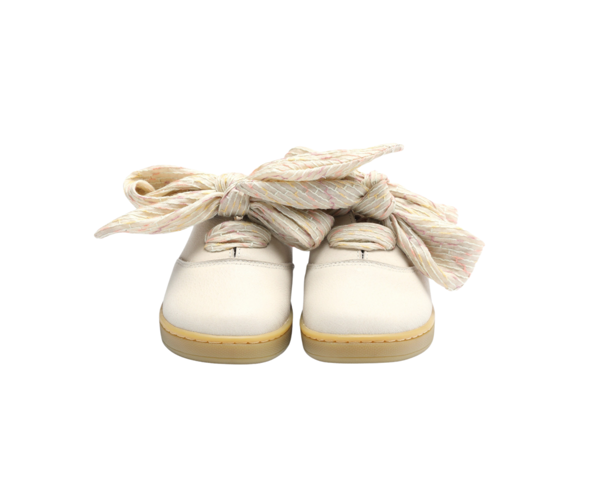 KIDS Donsje Meilly Sneakers - Cream Leather - Image 3 of 6