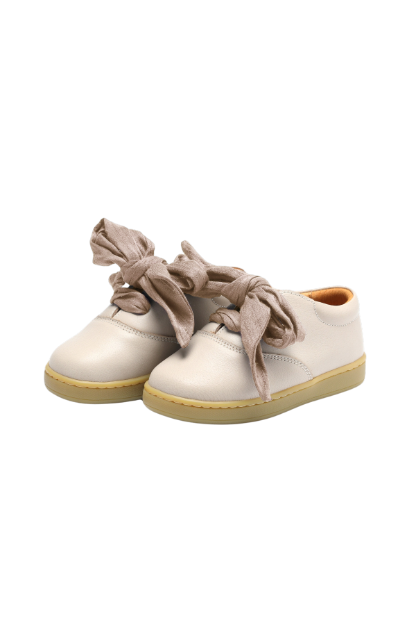 KIDS Donsje Meilly Sneakers - Ivory Leather