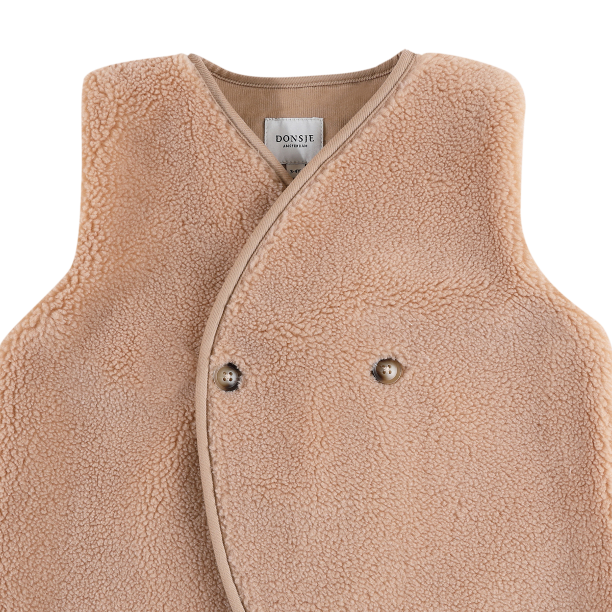 KIDS Donsje Monty Gilet Vest - Light Coral - Image 7 of 7