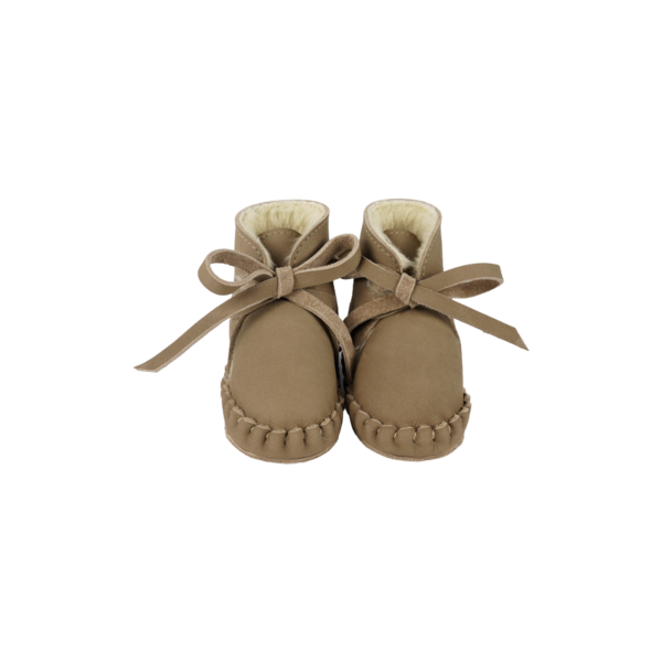 KIDS Donsje Pina Classic Booties - Truffle Nubuck KIDS Donsje Pina Classic Booties - Truffle Nubuck