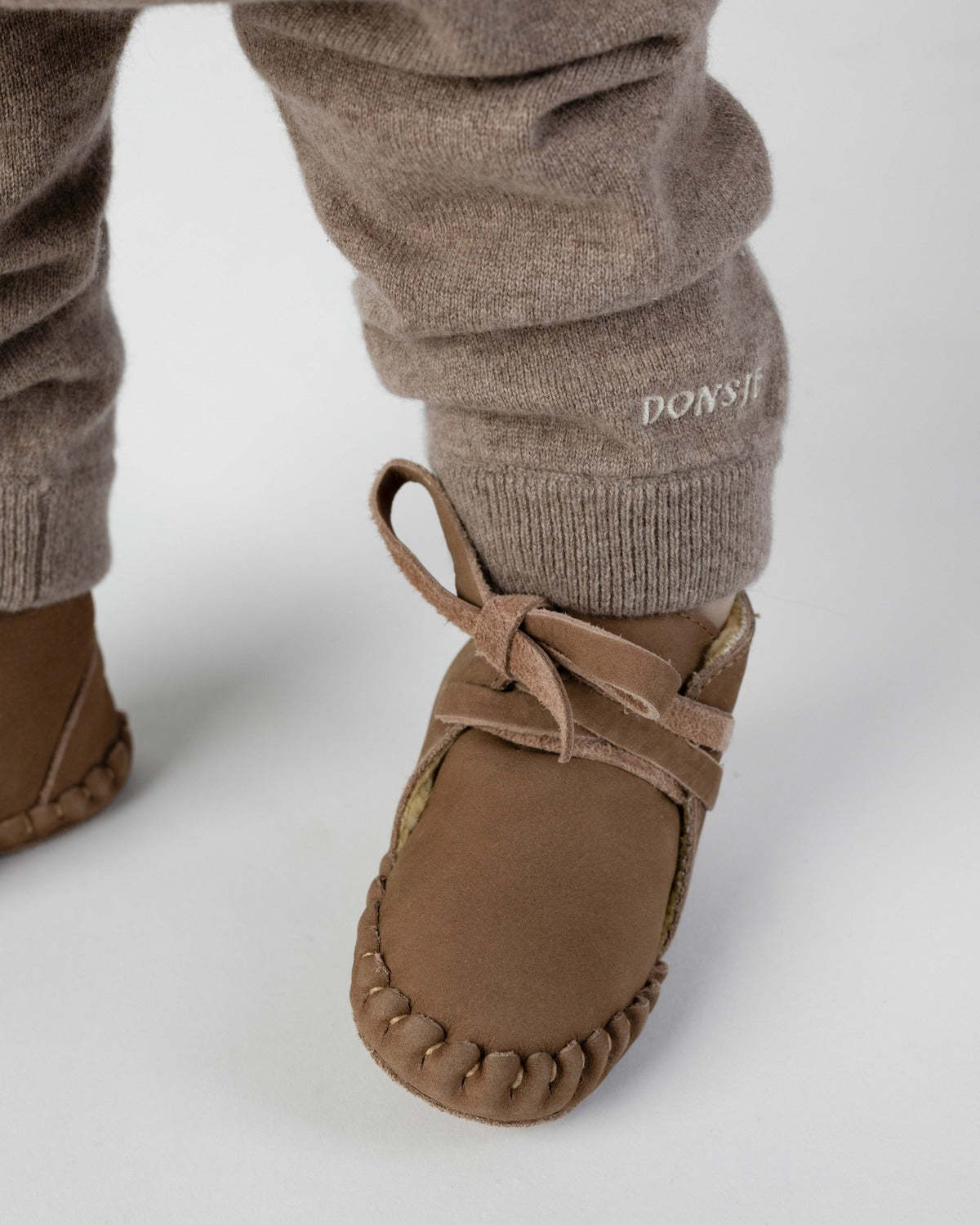 KIDS Donsje Pina Classic Booties - Truffle Nubuck - Image 2 of 6