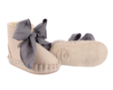 KIDS Donsje Pina Organza Booties - Lilac Nubuck + Lavender Cotton - Thumbnail 4