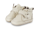 KIDS Donsje Plou Arctic Hare Baby Sneakers - Cream Leather - Thumbnail 1