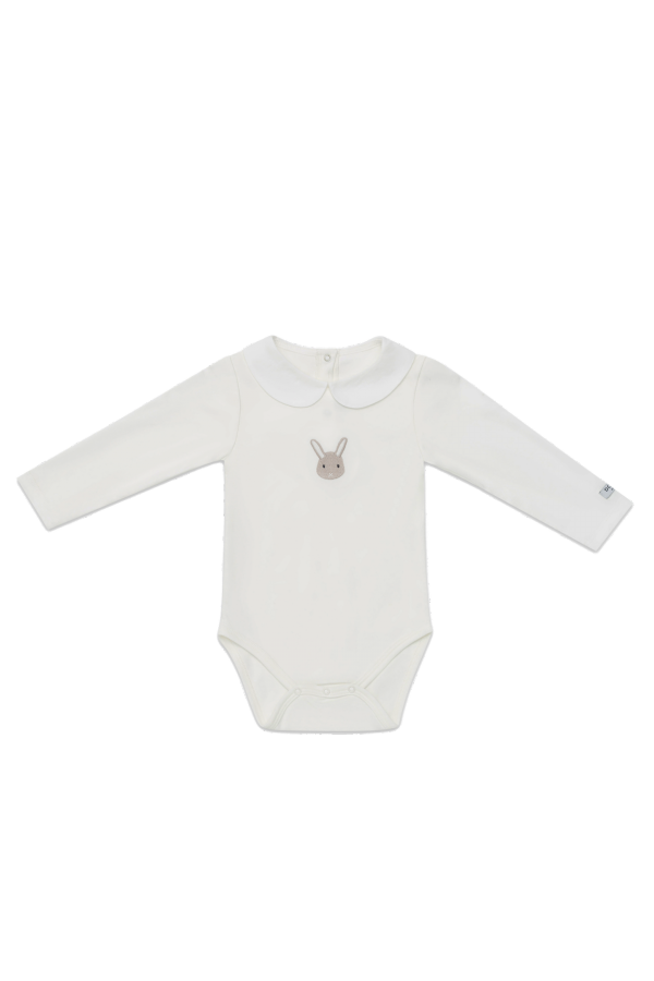 KIDS Donsje Qavo Bunny Bodysuit - Off White