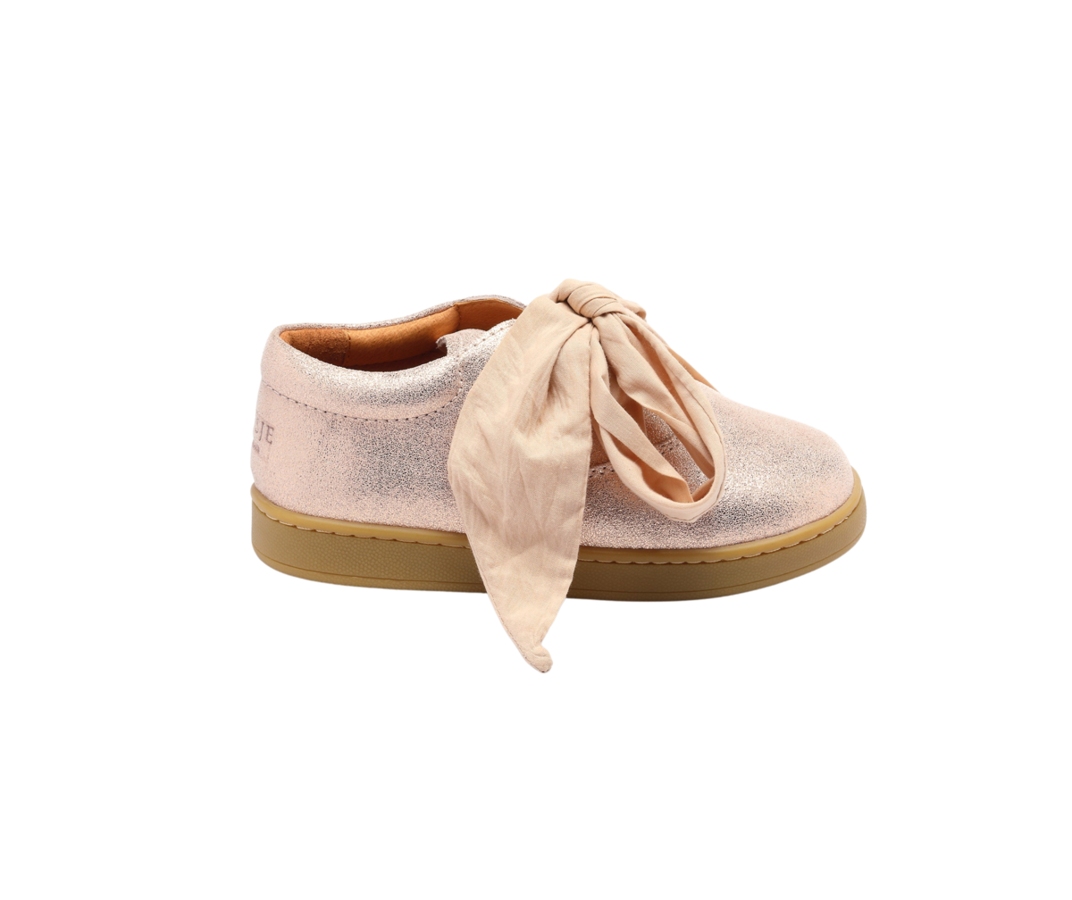 KIDS Donsje Qemilia Organza Sneakers - Powder Metallic Leather - Image 5 of 7