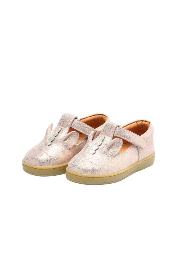 KIDS Donsje Qesterre Unicorn Shoes - Powder Metallic Leather