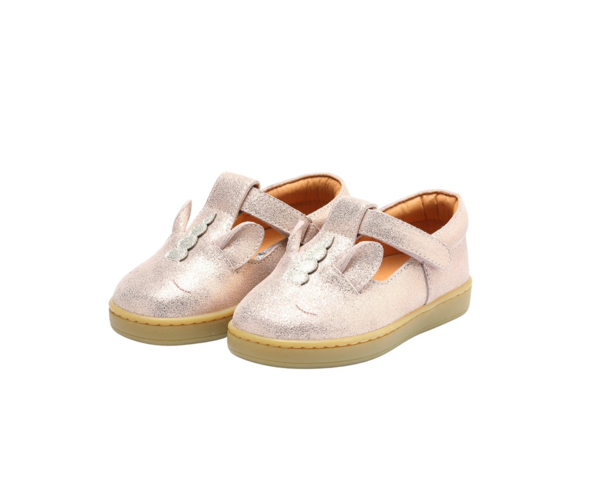 KIDS Donsje Qesterre Unicorn Shoes - Powder Metallic Leather - Image 1 of 6