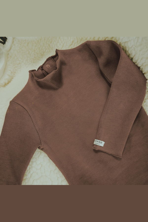 KIDS Donsje Qiggy Bodysuit - Toffee