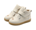 KIDS Donsje Qika Sneakers | Kitten Sneakers - Cream Betting Leather - Thumbnail 1