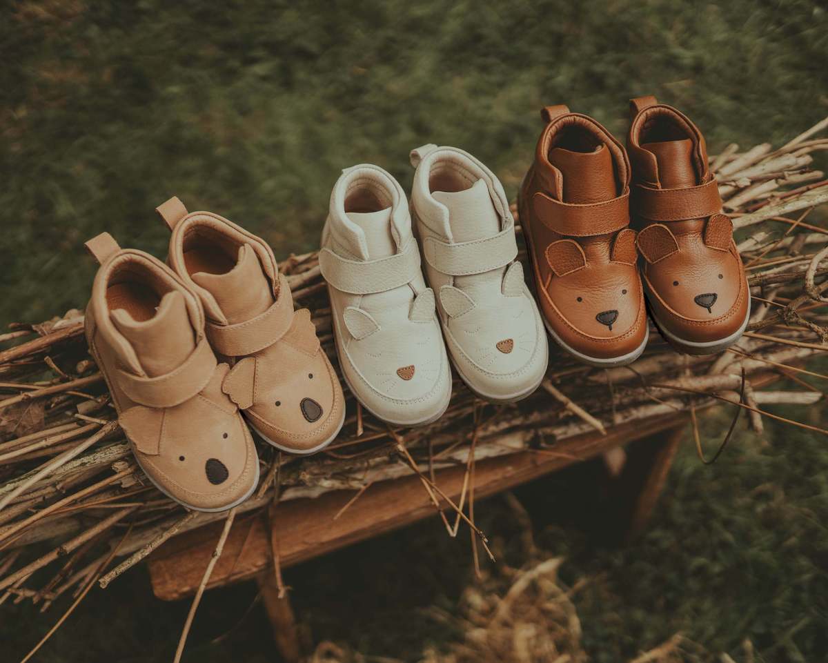 KIDS Donsje Qika Sneakers | Kitten Sneakers - Cream Betting Leather - Image 2 of 6