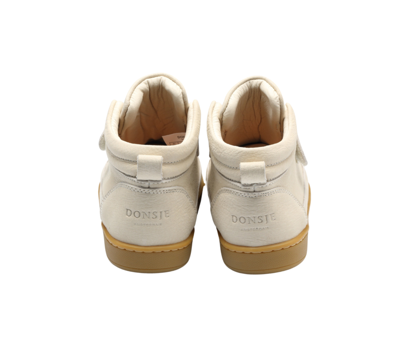 KIDS Donsje Qika Sneakers | Kitten Sneakers - Cream Betting Leather