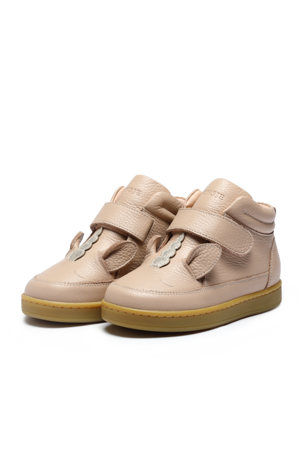 KIDS Donsje Qika Unicorn Sneakers - Light Rose Leather