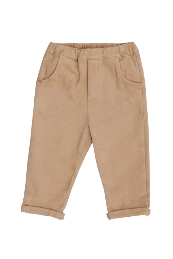 KIDS Donsje Qolb Trousers - Soft Taupe