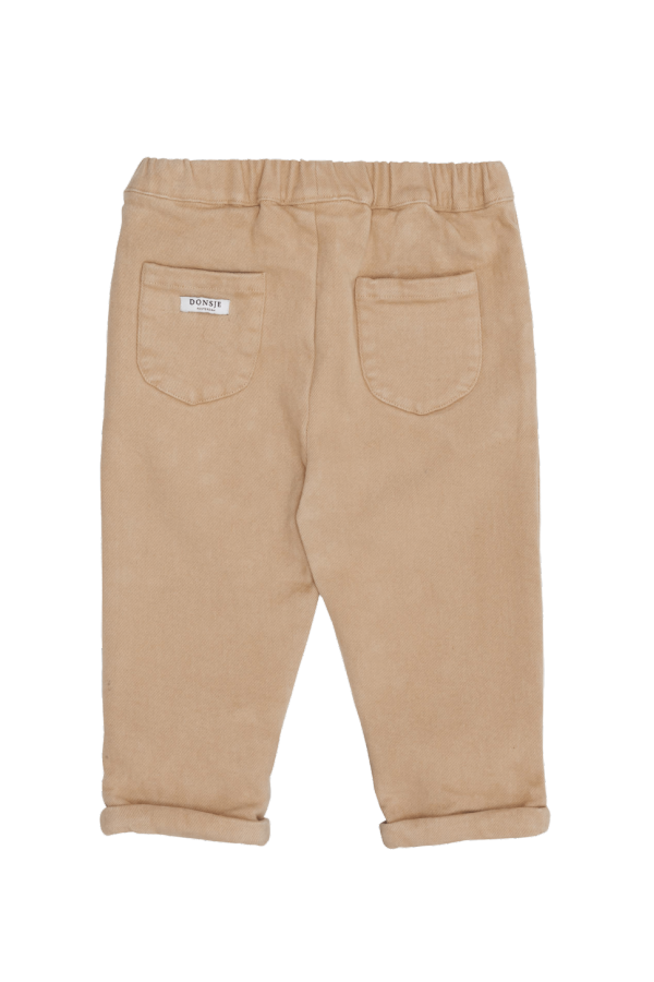 KIDS Donsje Qolb Trousers - Soft Taupe