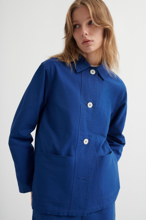 Kowtow Artisan Jacket - Factory Blue
