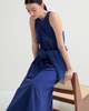 Kowtow Cross Back Dress - Factory Blue - Thumbnail 2